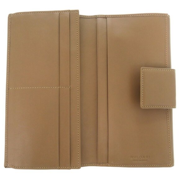 BVLGARI Brown Leather Wallet - Picture 5 of 11